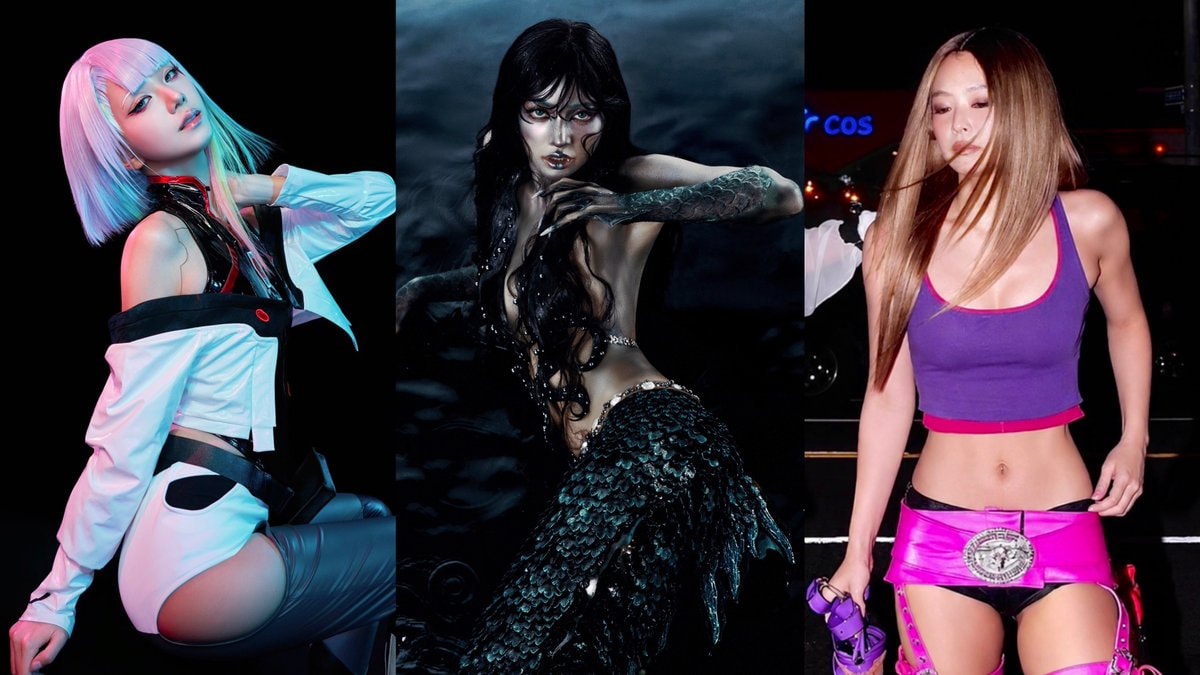 BLACKPINK Halloween costumes Jisoo Lisa Jennie