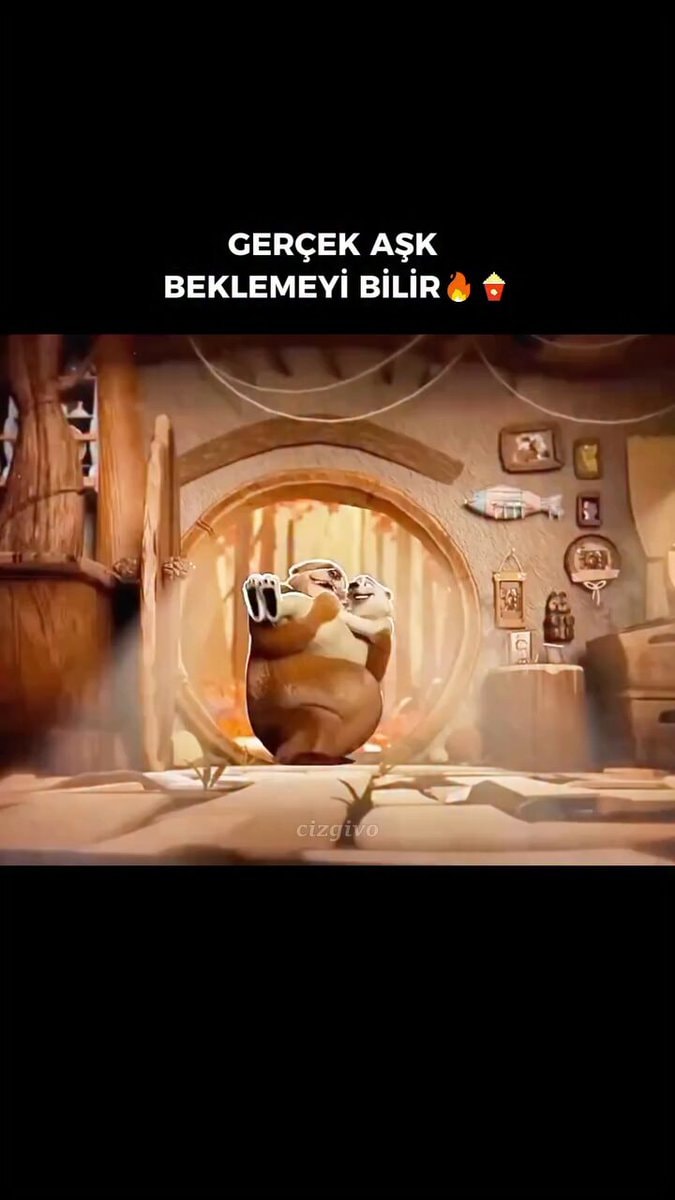 Animated bears romance GERÇEK AŞK BEKLEMEYİ BİLİR