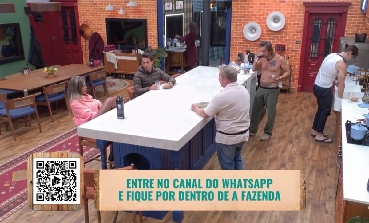 Serginho Gabriel Renata AFazenda banter