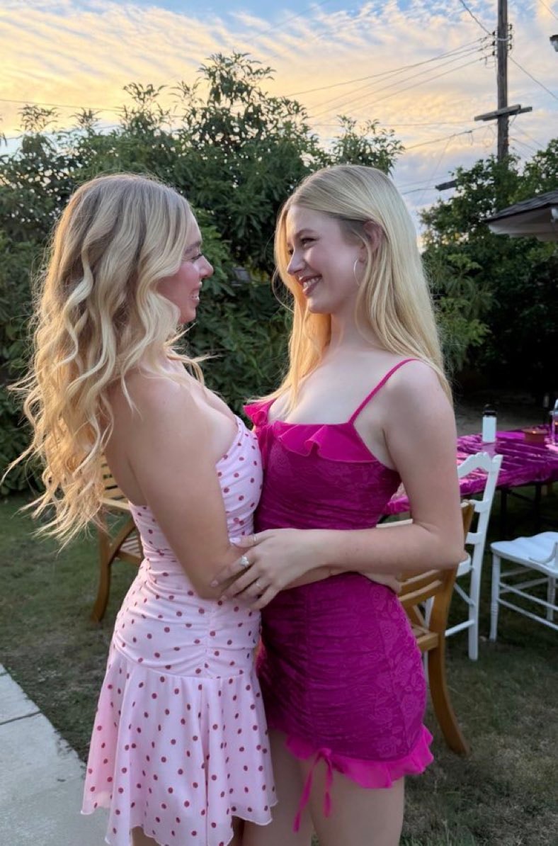 Shay Rudolph with her sister