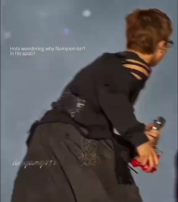 Hobi Namjoon stage moment