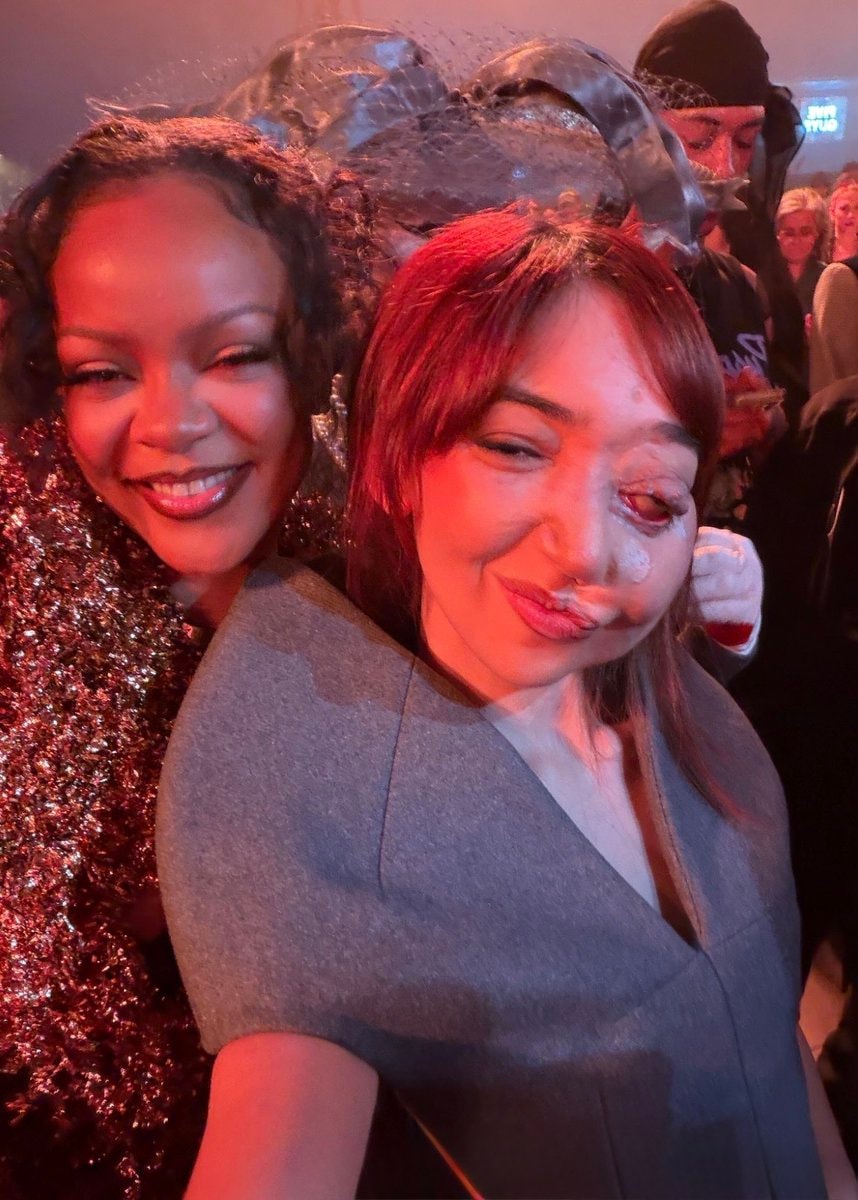 Rihanna and Nikki Lilly
