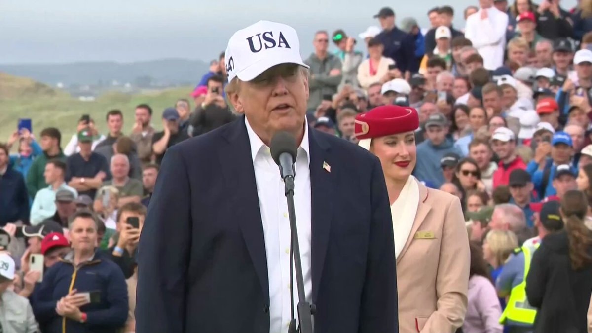 Trump abolishes Irish Whiskey tariffs at Irish Open