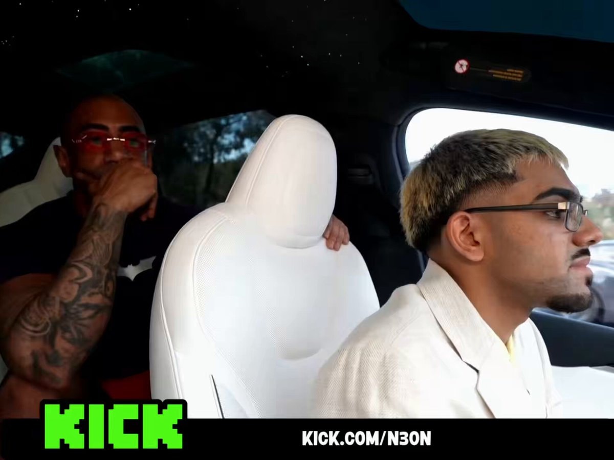 N3ON and Fousey in the car N3ON and Fousey in the car