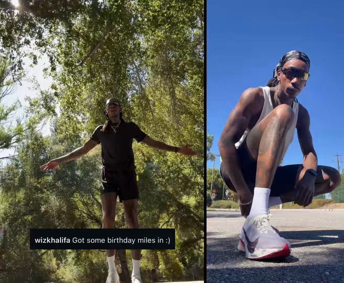 Wiz Khalifa 39th birthday run