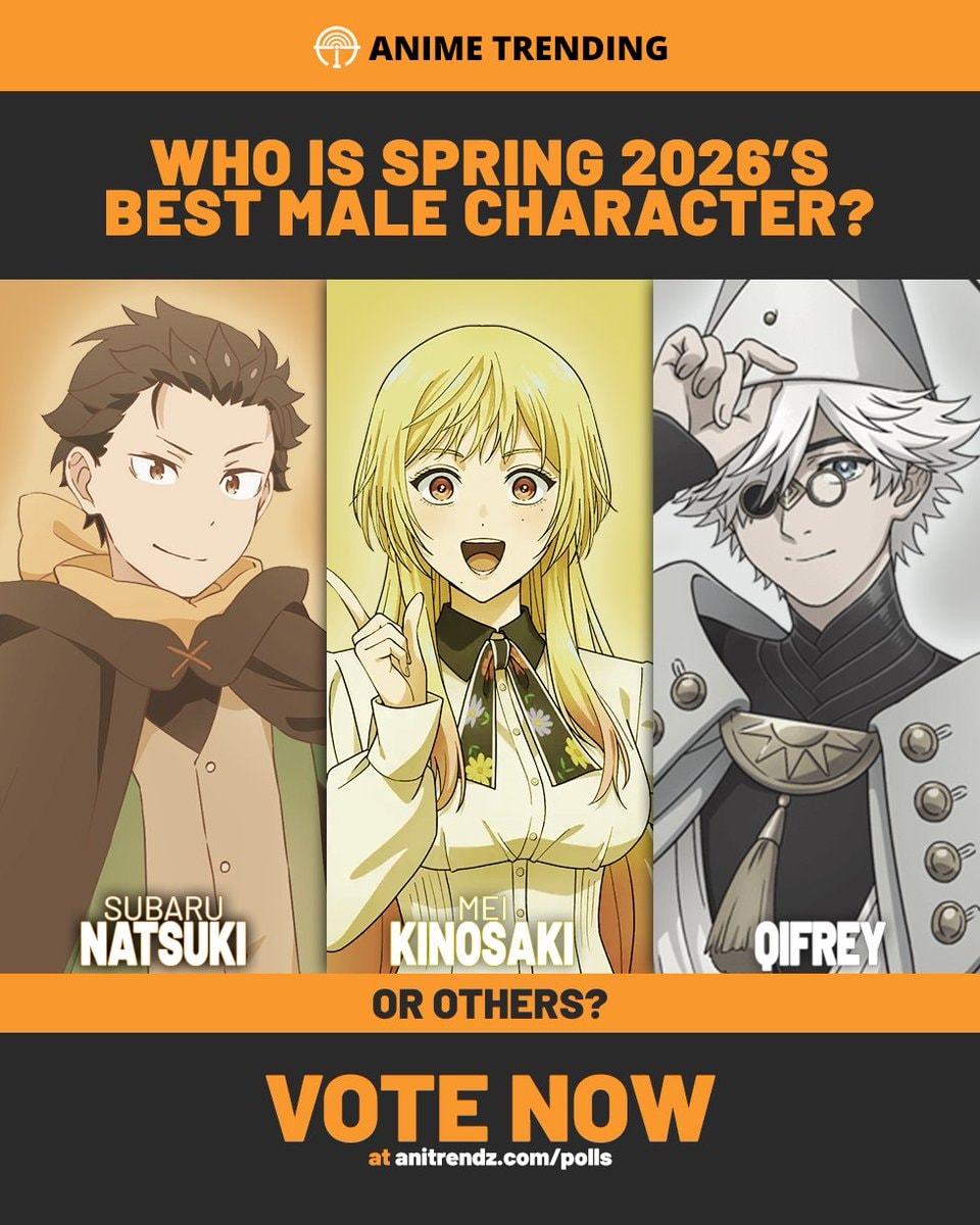 Spring 2026 best male character poll