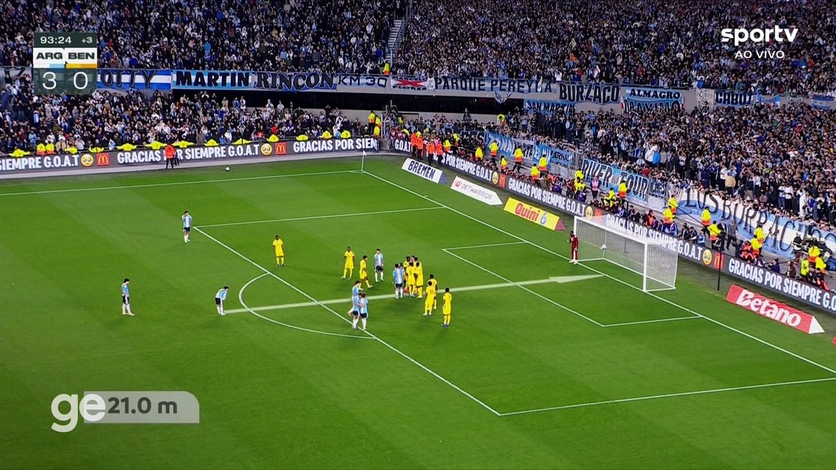 Lionel Messi last kick Argentina