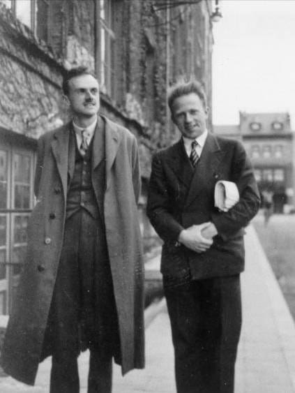 Dirac Heisenberg 1933 Solvay Conference