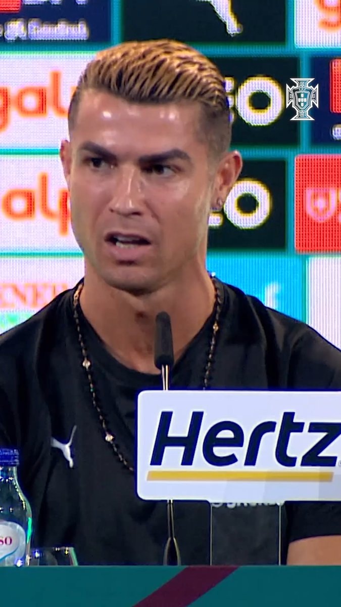 Cristiano Ronaldo Portugal press conference