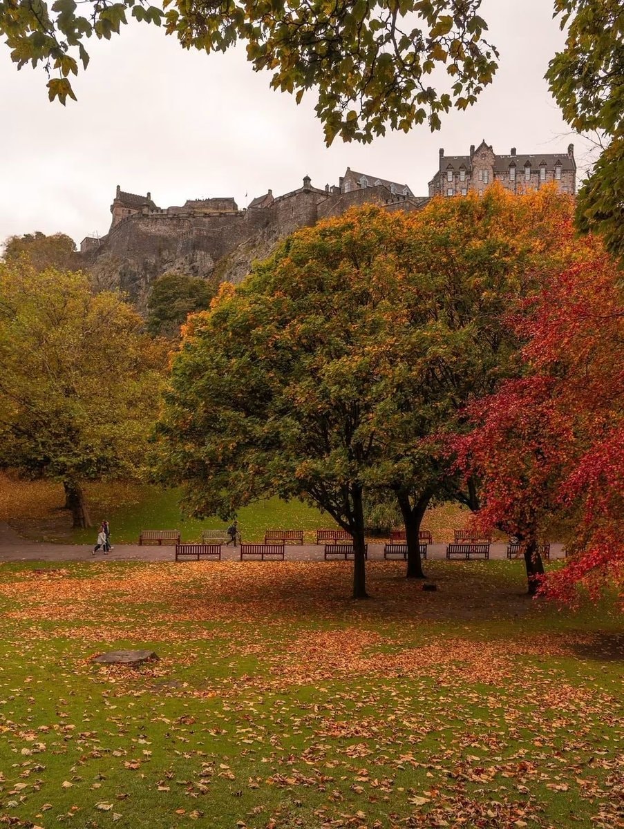 Edinburgh Scotland autumn