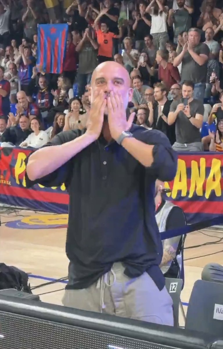 Pep Guardiola Barcelona basketball