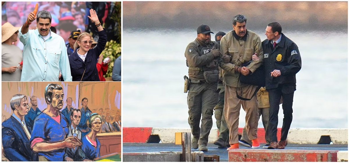 Maduro and Cilia Flores not guilty plea