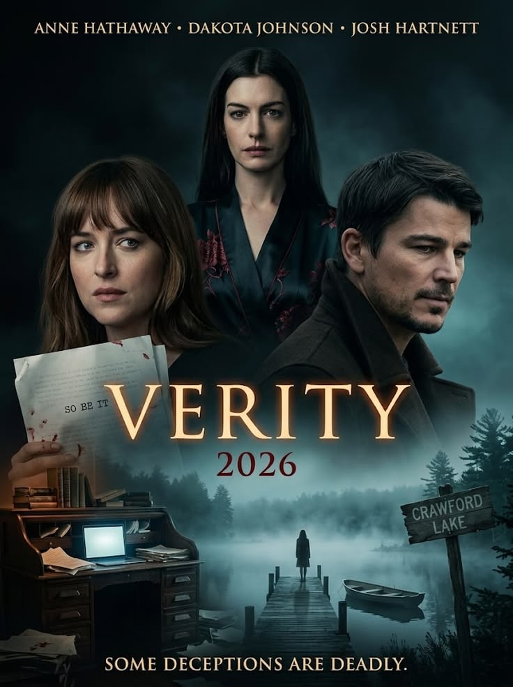 Anne Hathaway Dakota Johnson Josh Hartnett movie poster