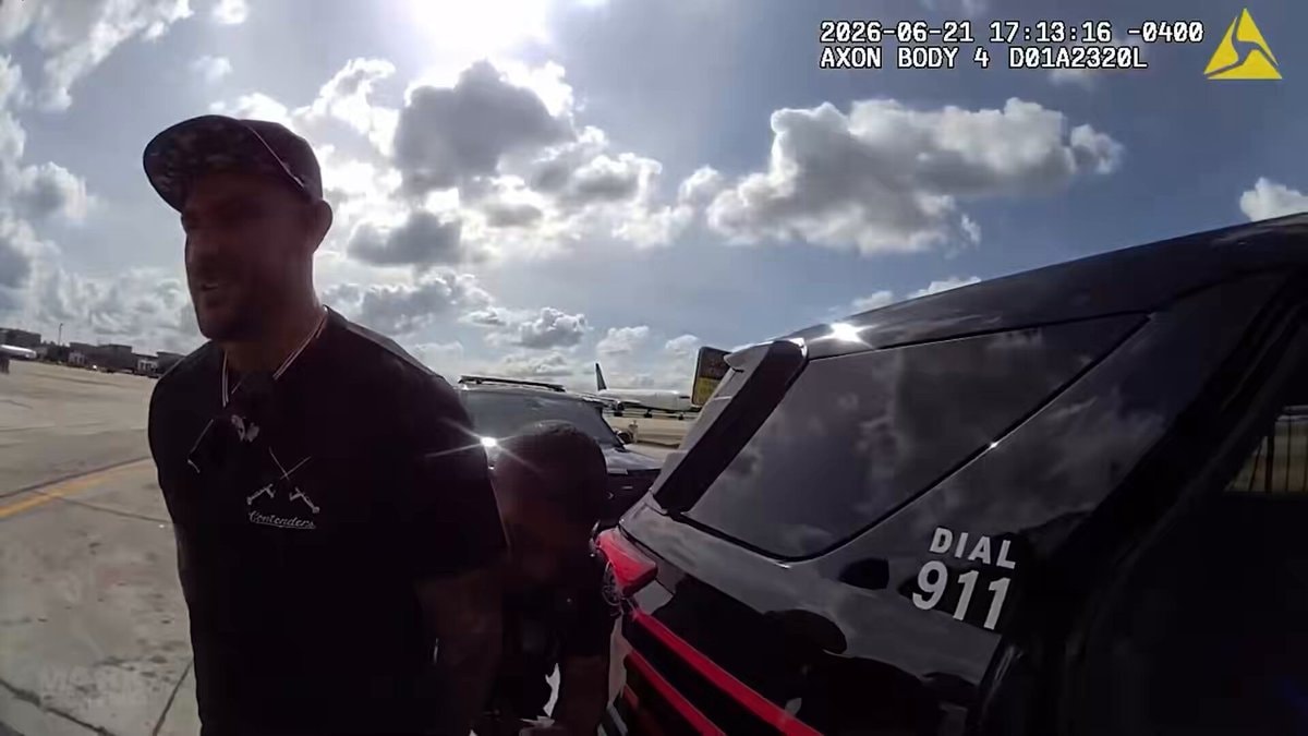 Dustin Poirier Atlanta arrest footage Contenders