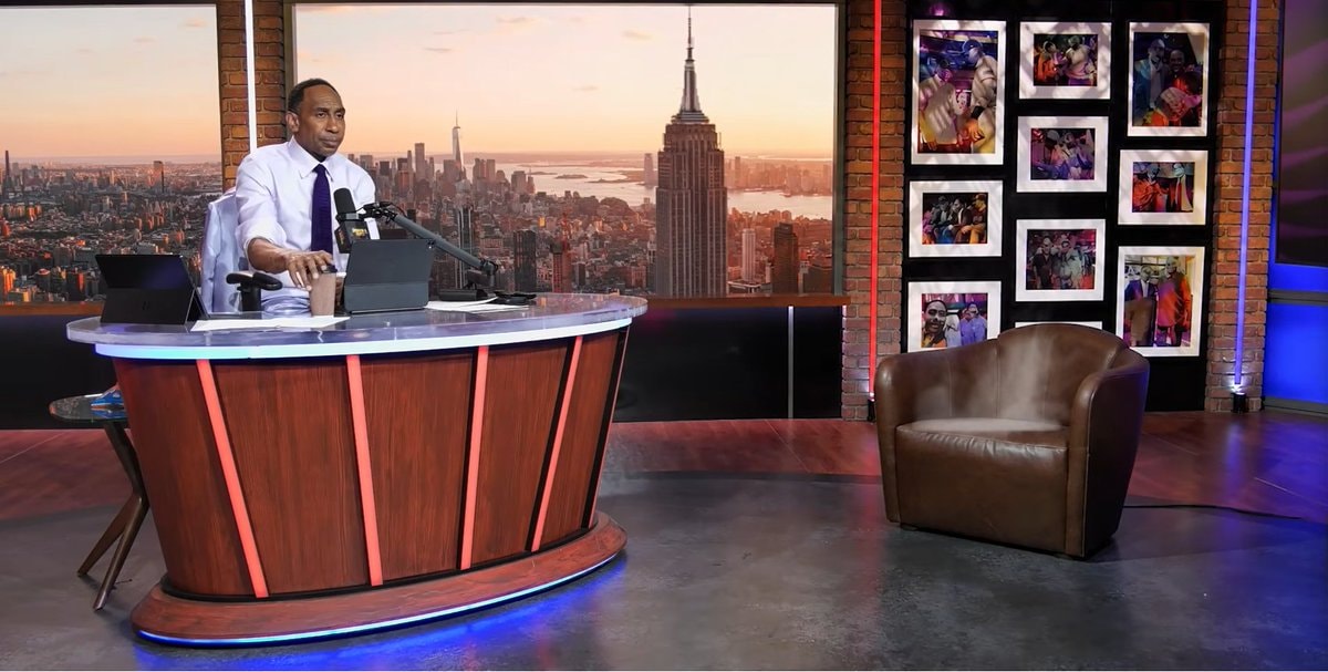 Danhausen Stephen A Smith Show smoke