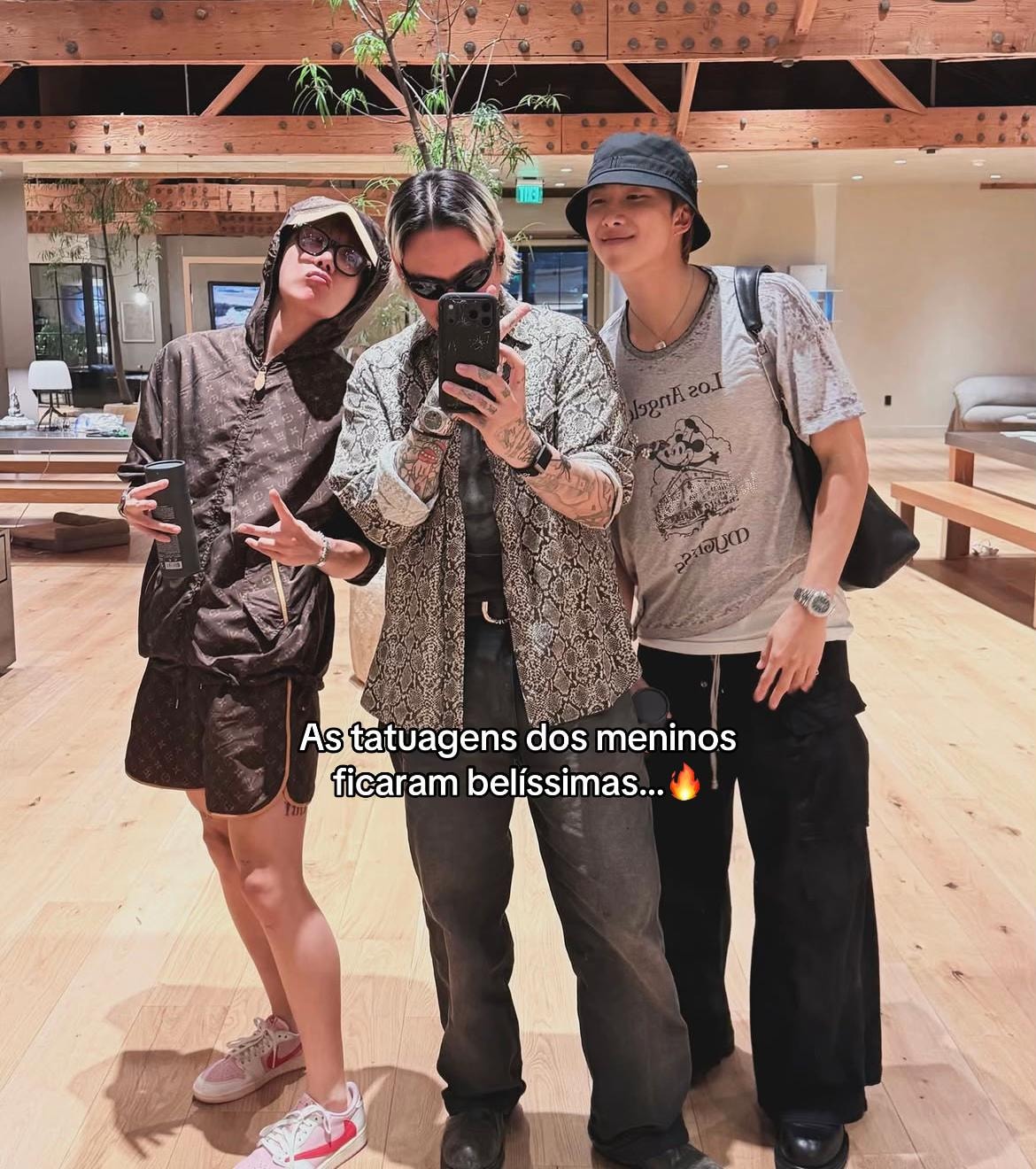 BTS Namjoon J-Hope tattoos