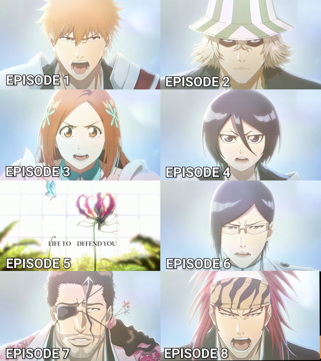 BLEACH Ending Visuals Renji Kentaro Ito