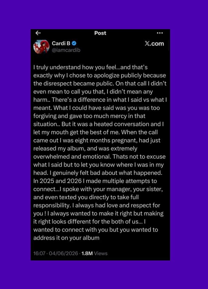 Ken Barbie apologizes to Latto for Cardi B (photo 2 of 2)