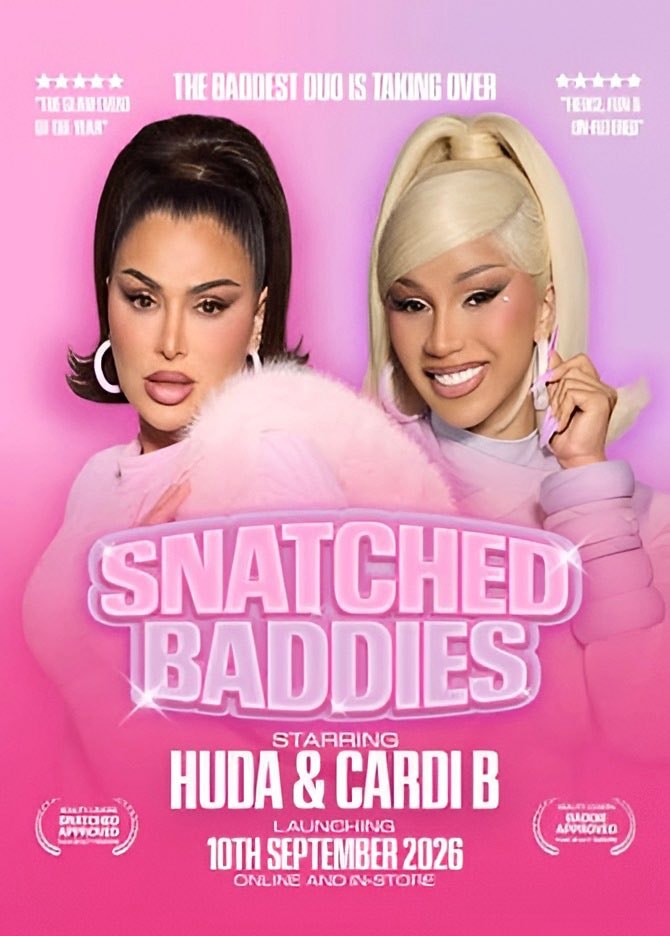 Cardi B Huda promotional graphic (photo 1 of 3)
