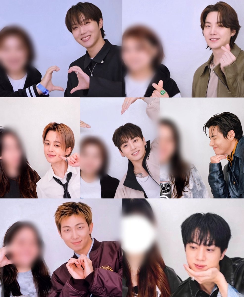 BTS D'FESTA photobooth with ARMY