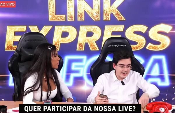 Carol Lekker Roberto Marinho AFazenda