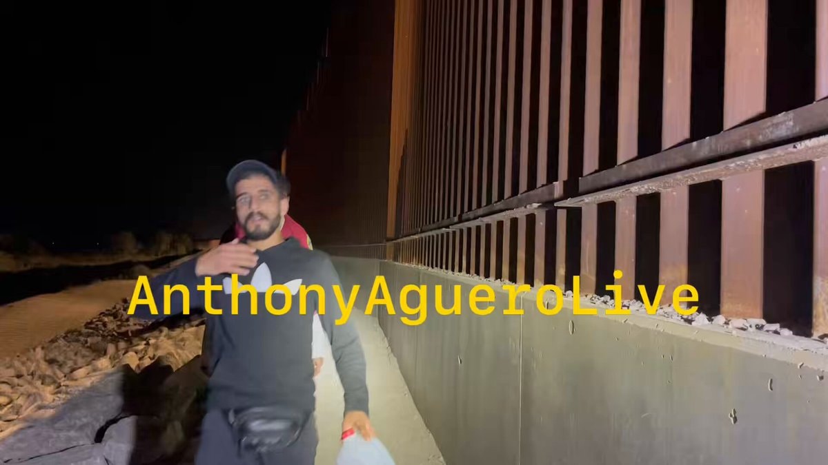 AnthonyAgueroLive border encounter