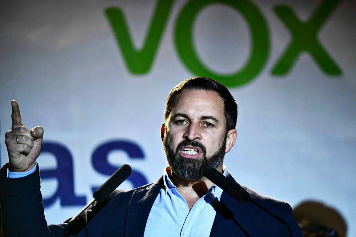 Santiago Abascal VOX prosecution announcement