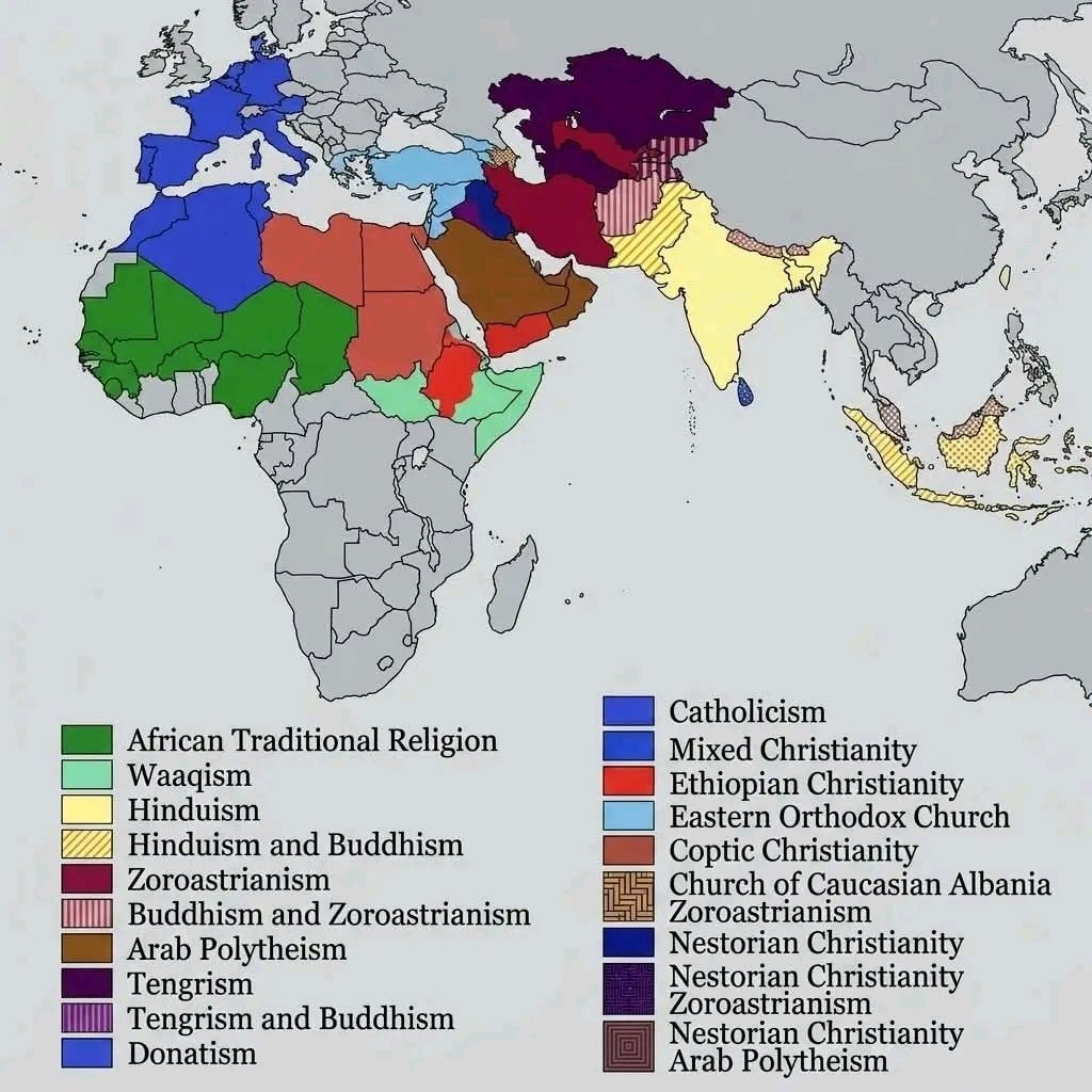Major Pre-Islamic Religions of Muslim Majority Countries Major Pre-Islamic Religions of Muslim Majority Countries