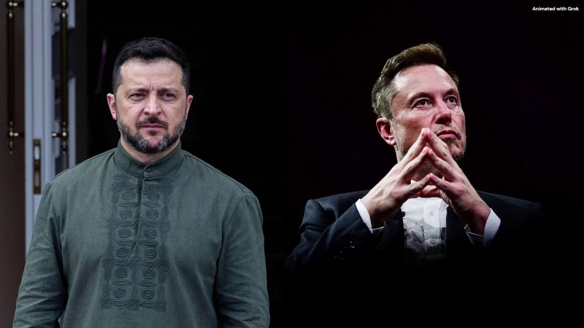 Elon Musk on Ukraine funding and Zelensky