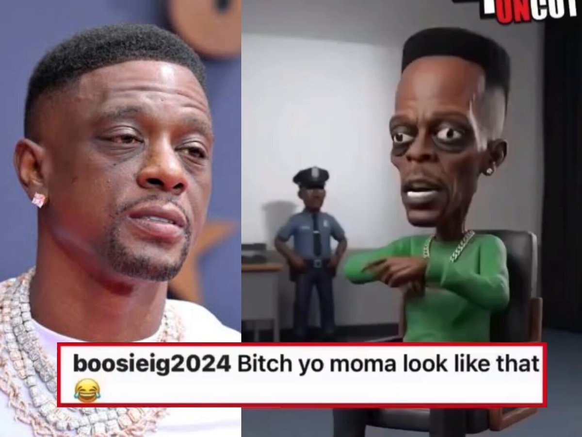 Boosie cartoon reaction