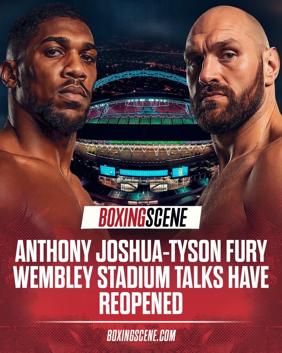 Anthony Joshua Tyson Fury Wembley Stadium