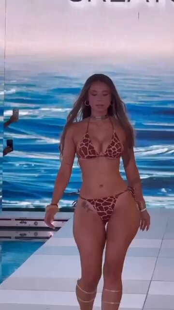 Sophie Rain Miami Swim Week walk