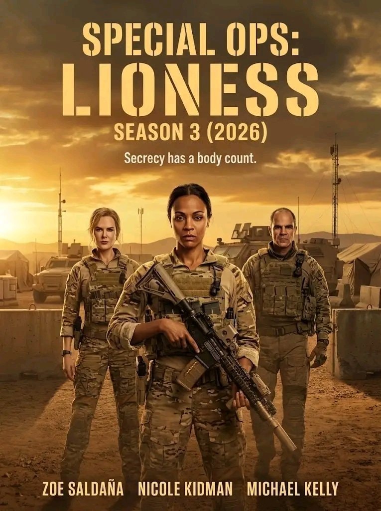 Special Ops Lioness Season 3 poster