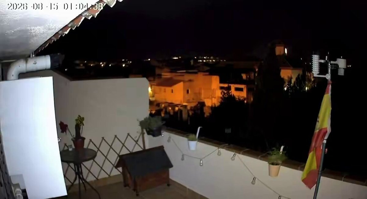 Alhendín earthquake footage