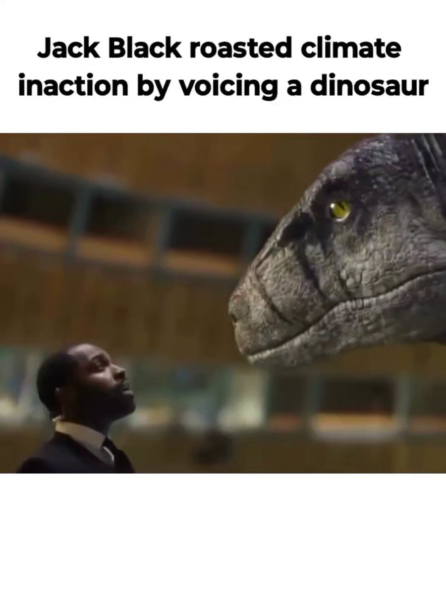 Jack Black Frankie dinosaur UN campaign