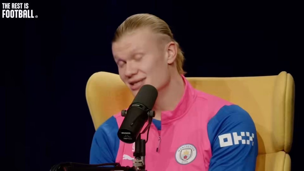 Erling Haaland golf dad interview