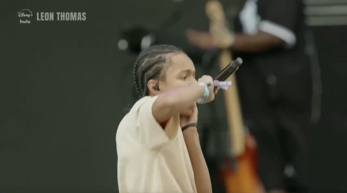 Leon Thomas BabyChiefDoIt Lollapalooza