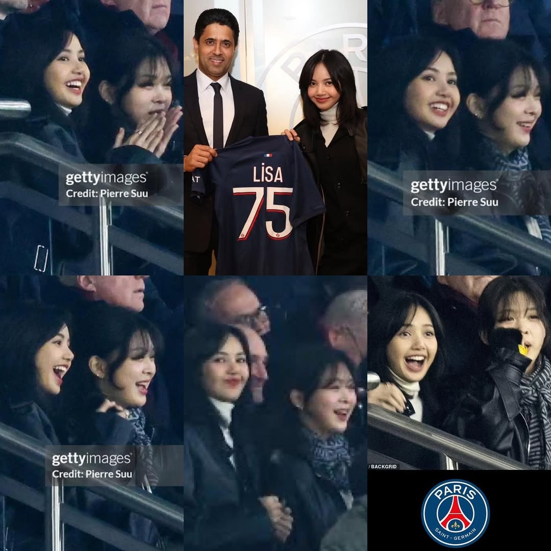 Lee Kang In Park Sang Hyo LISA PSG match (photo 2 of 4)