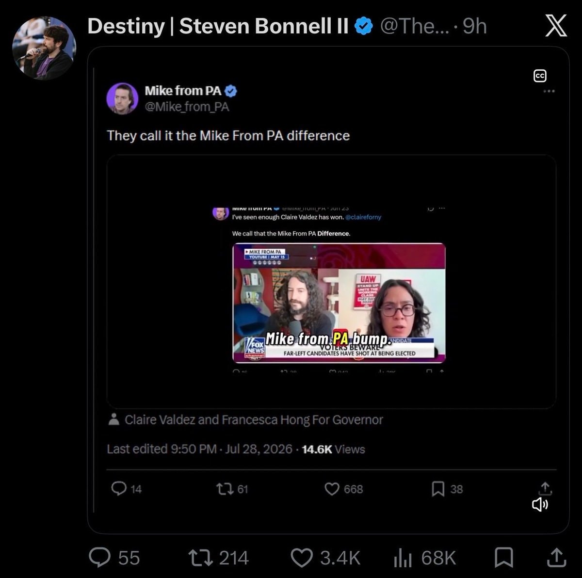 Destiny reacts to MikeFromPA after Hong loss (photo 2 of 2)