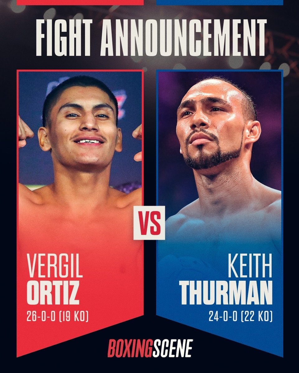 Vergil Ortiz Jr vs Keith Thurman December 5
