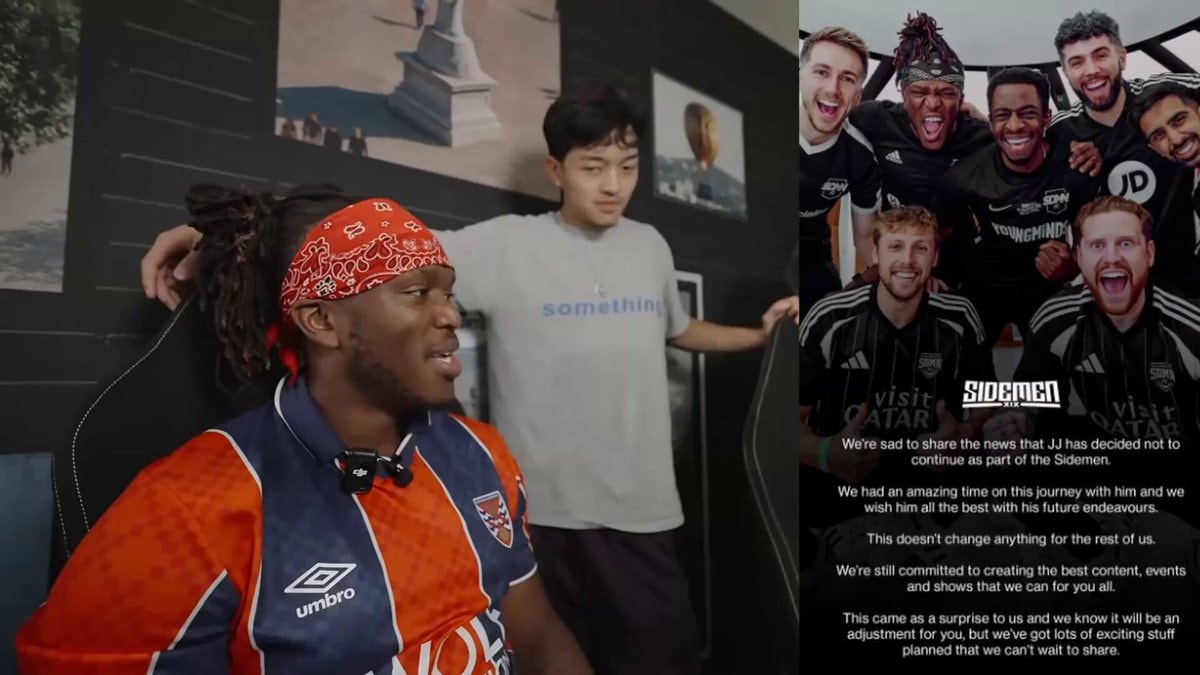 KSI Sidemen friendship status