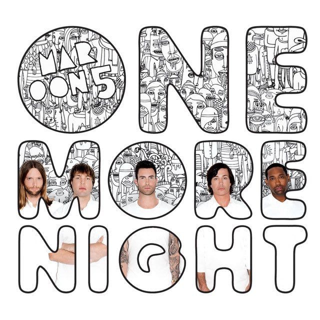 Maroon 5 One More Night chart