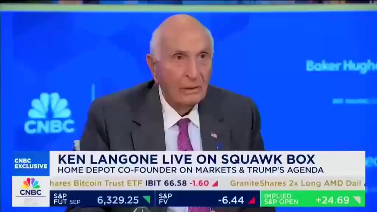 Ken Langone on Squawk Box
