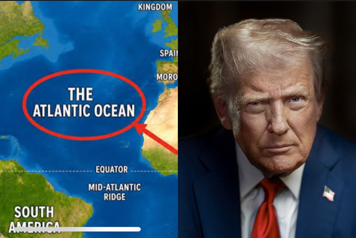 Trump Atlantic Ocean rename idea