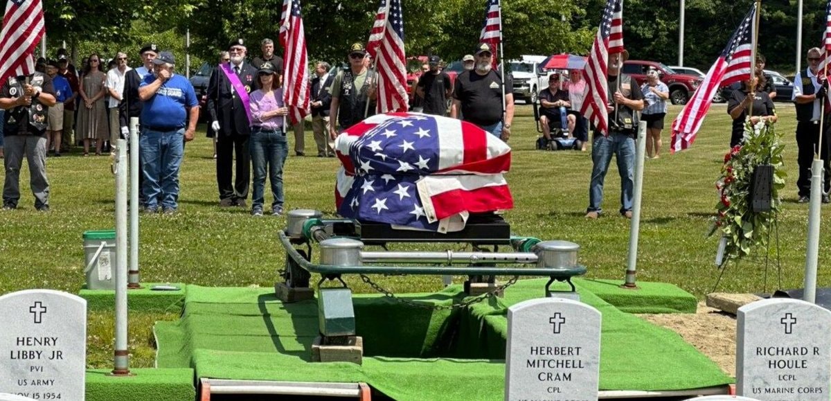 Gerry Brooks funeral honors Marine veteran