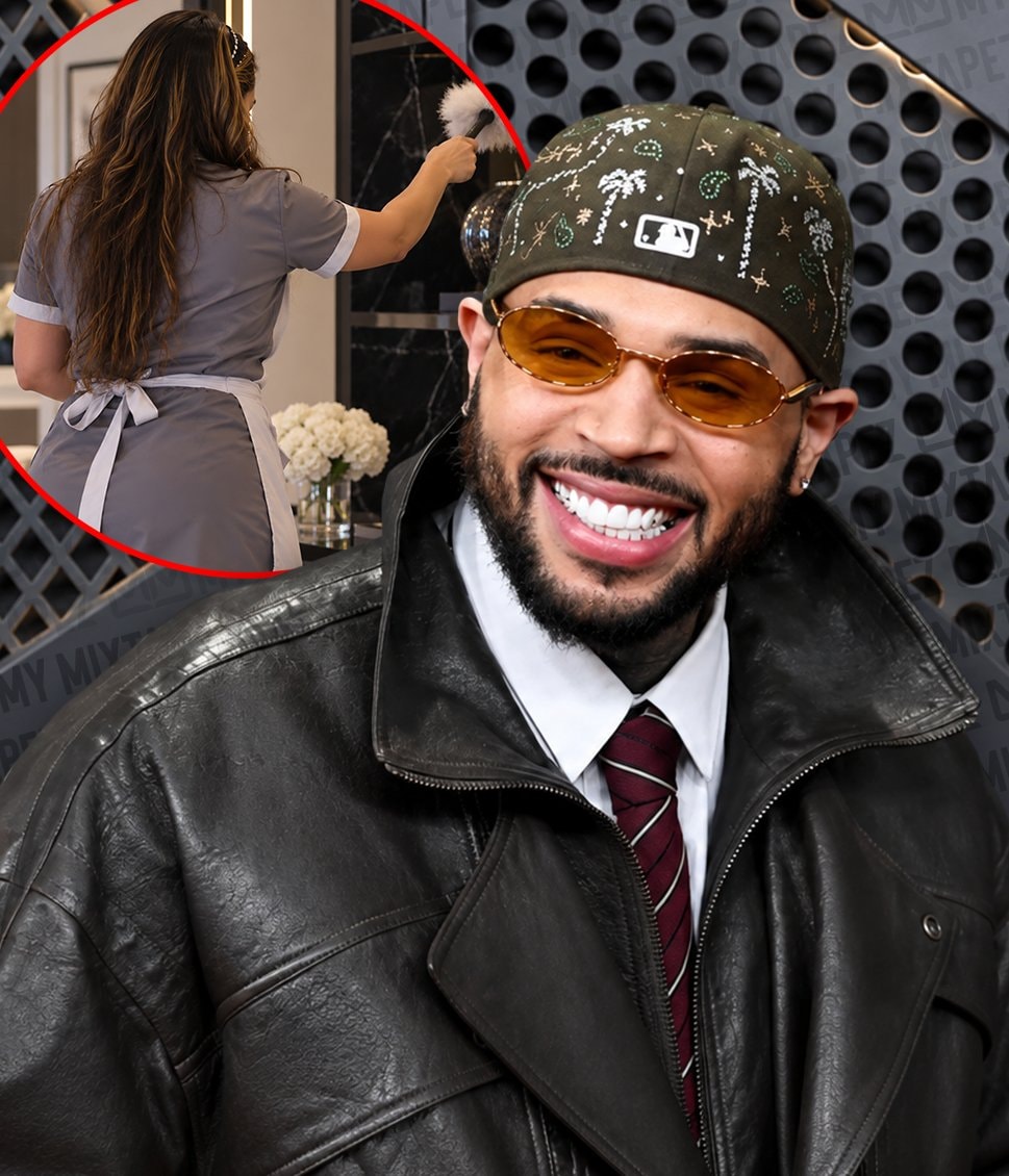 Chris Brown housekeeper arrest request