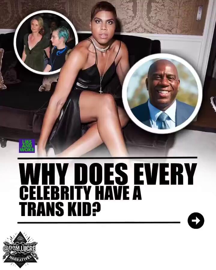 Magic Johnson celebrity trans kids Magic Johnson celebrity trans kids