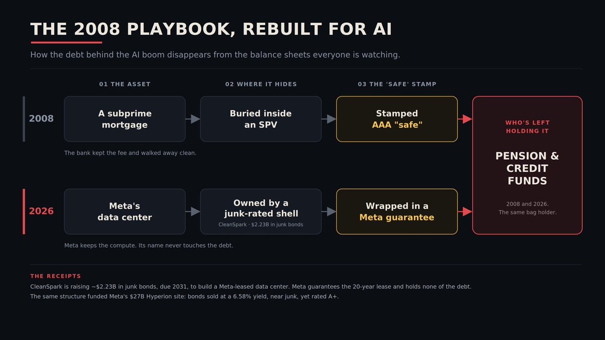 The 2008 playbook rebuilt for AI The 2008 playbook rebuilt for AI