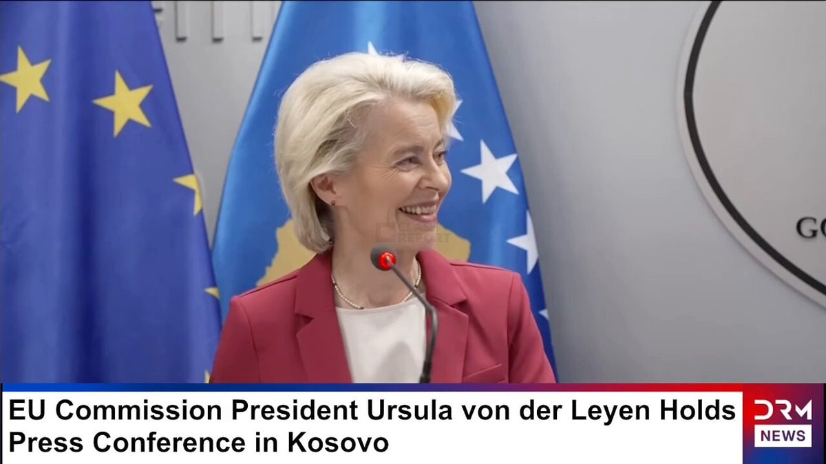Ursula von der Leyen on Kosovo EU membership Ursula von der Leyen on Kosovo EU membership