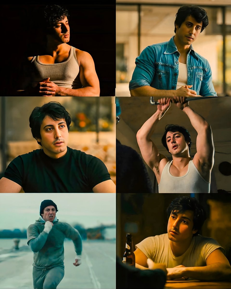 Anthony Ippolito as Sylvester Stallone in I Play Rocky